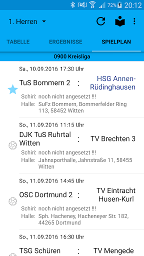 HSG Annen-Rüdinghausen Screen 2