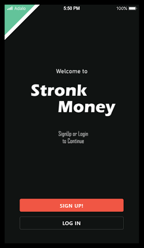 Stronk Money Screen 2