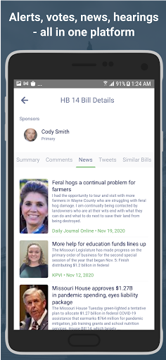 FastDemocracy - Bill Tracker