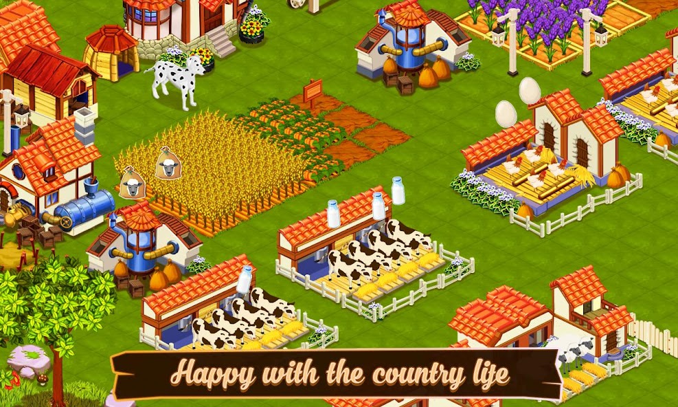 Happy Farm 10 APK + Мод (Unlimited money) за Android