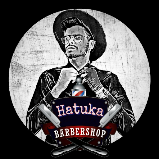 Hatuka barbershop logo