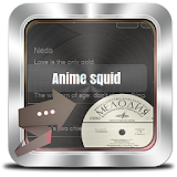 Anime squid GO SMS icon