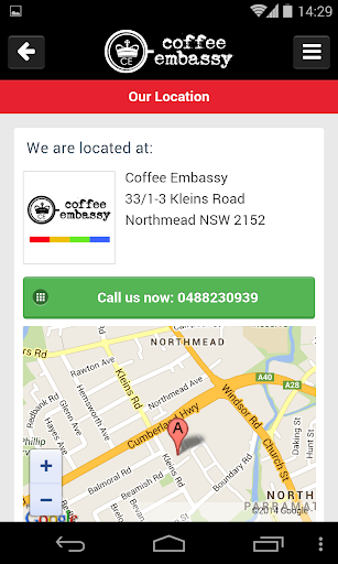 Coffee Embassy Screen 3