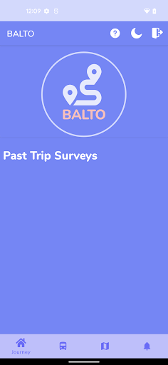 Android application BALTO screenshort