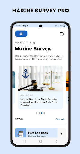 Android application Marine Survey screenshort