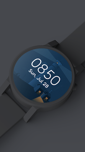 Android application Tower Watch Face screenshort