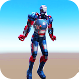 Iron Hero Game:Super City Hero icon