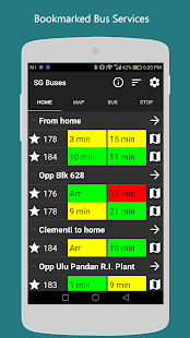 SG Buses: Timing & Routes Screenshot