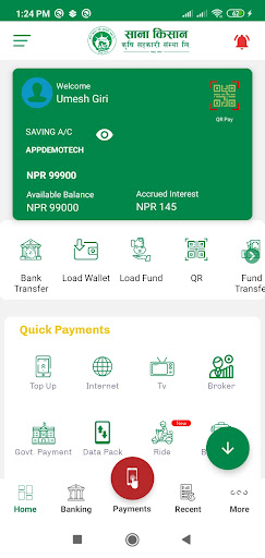 Small Farmer Letang mBank Screen 2