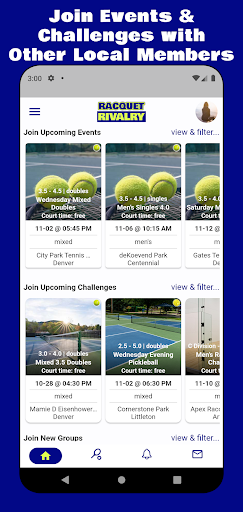 Racquet Rivalry: Meet & Rally! Screen 3
