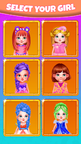 Captura 7 Chic Baby Girl Dress Up Games android