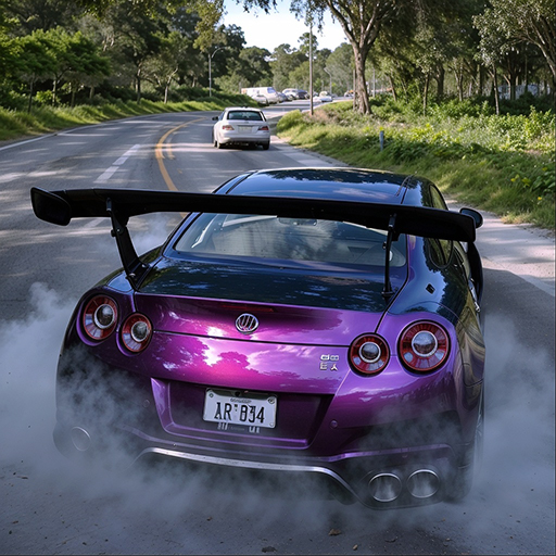 Extreme Car Driving: Car Drift Logo