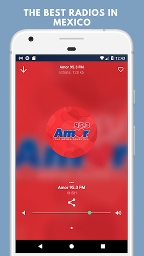Android application Radio Mexico City - CDMX FM AM screenshort