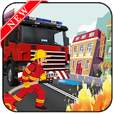 fireman hero & rescue adventure game 2018 icon
