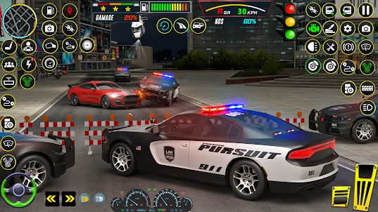 รถตำรวจ: เกมรถตำรวจ 3d