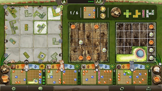 Captura de pantalla del jardín de la cabaña