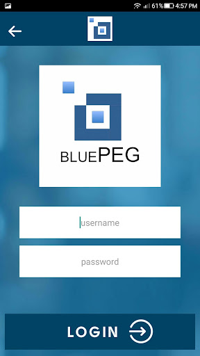 Android application Blue Peg screenshort