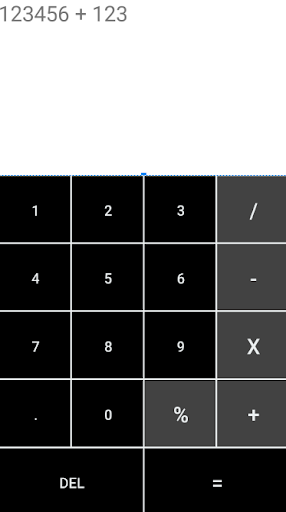 Android application Calculator screenshort