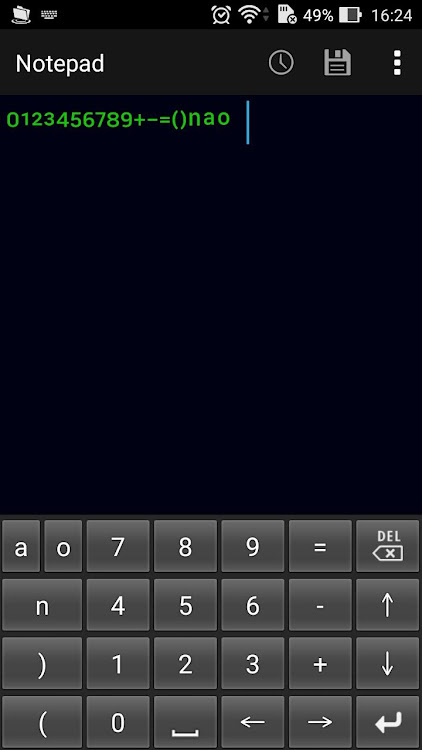 Superscript numeric keypad - 3.0 - (Android)