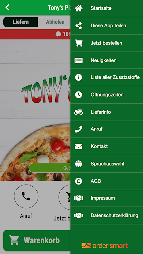 Tonys Pizza Hanau Screen 3