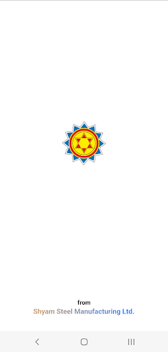 Android application Shyam Steel Branding screenshort