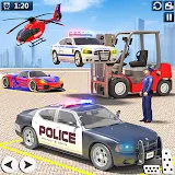 Police Truck Transporter Games icon