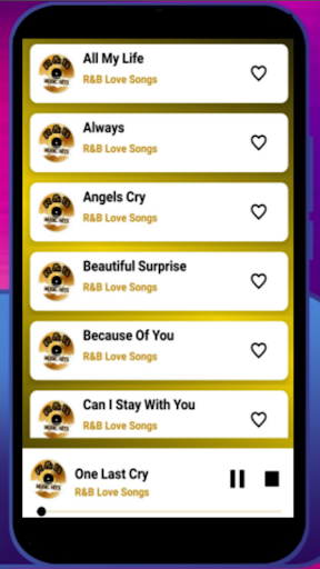 RnB Radio All Songs Screen 3