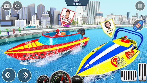 Jet Ski Speed Boat Stunts Race Screen 3