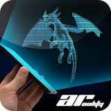 AR Hologram Flying Dragon icon