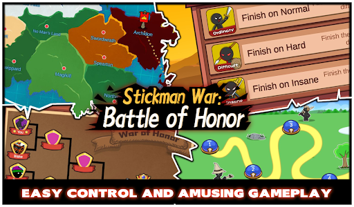 Stickman War: Battle of Honor  screenshots 1