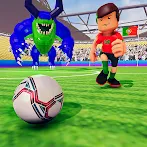 Rainbow Monster Mini Football