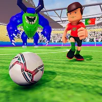 Rainbow Monster Mini Football