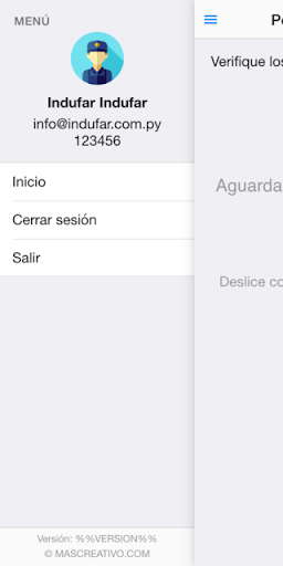 Delivery - Indufar Screen 3