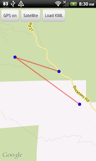 Android application XYZmaps screenshort