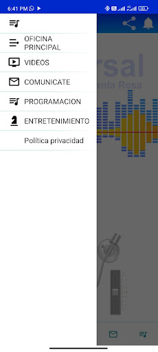 RADIO UNIVERSAL SANTA ROSA Screen 2
