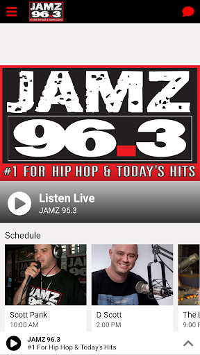 Android application JAMZ 96.3 screenshort