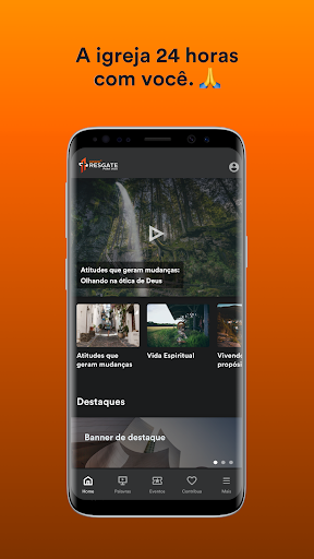 Android application Resgate Para Vida screenshort