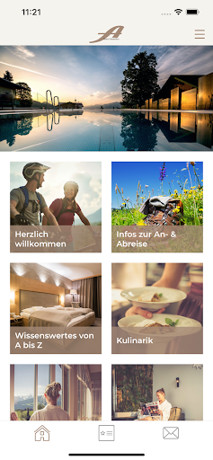 Android application Hotel Annelies screenshort