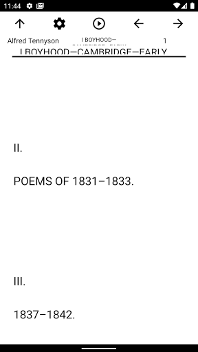Book, Alfred Tennyson Screen 2