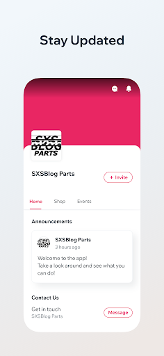 Android application SXSBlog Parts screenshort