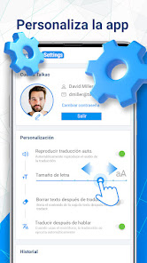 Captura 24 Talkao Translate Traductor voz android
