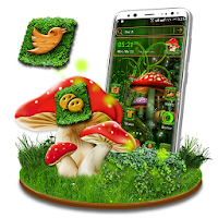 Mushroom Forest Launcher Theme