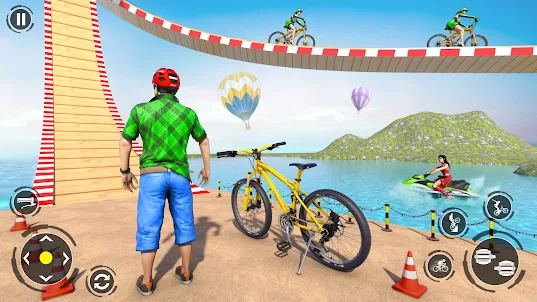 BMXサイクルゲーム自転車レース