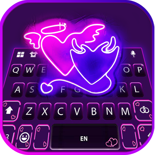 Angel Devil Hearts Theme logo