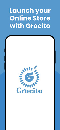 Android application Grocito Business App screenshort