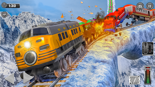 Snow Train Simulator Games 3D  screenshots 2