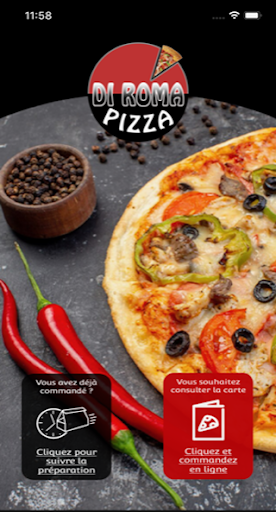 Android application DIROMA PIZZA 95 screenshort