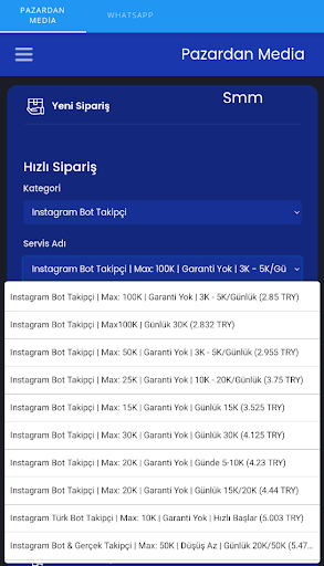 Pazardan Media Screen 3