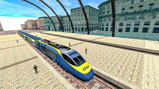 Android application City Train Driving Simulator screenshort