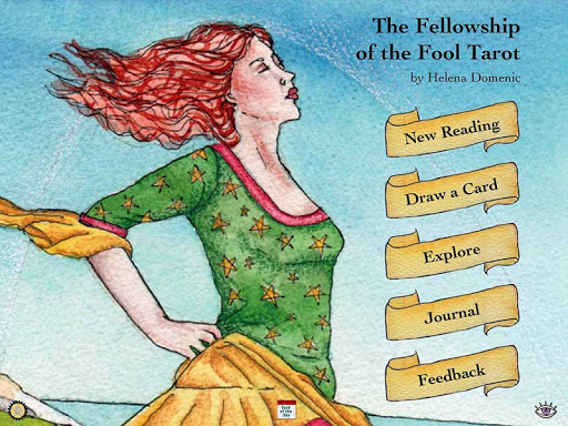Screenshot of Fellowship of the Fool Tarot